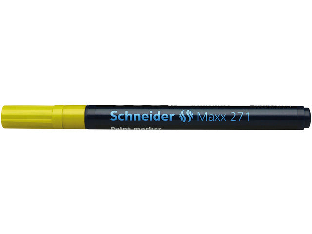 Lakmarker Schneider Maxx 271 1-2 mm geel