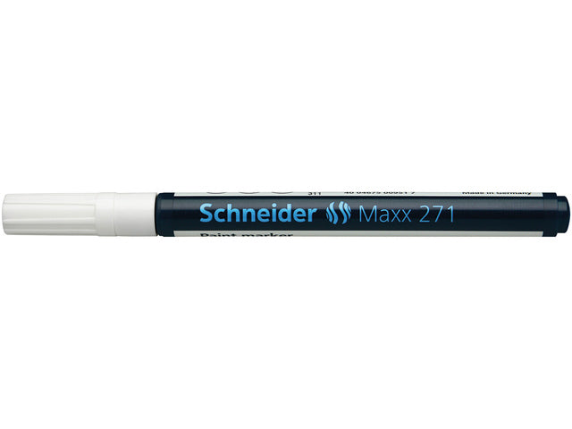 Lakmarker Schneider Maxx 271 1-2 mm wit