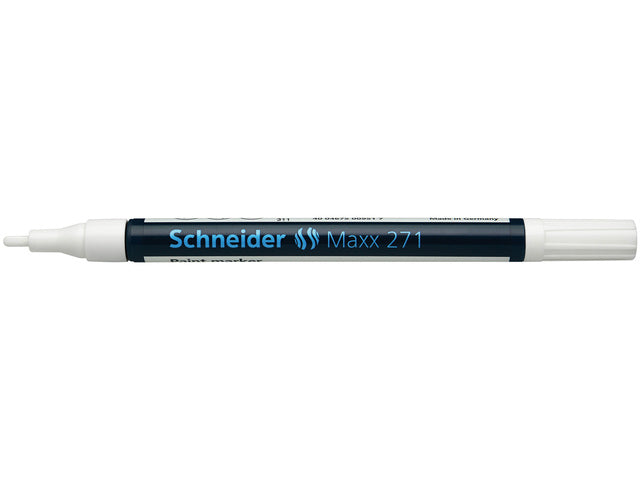 Lakmarker Schneider Maxx 271 1-2 mm wit