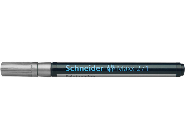 Lakmarker Schneider Maxx 271 1-2 mm zilver