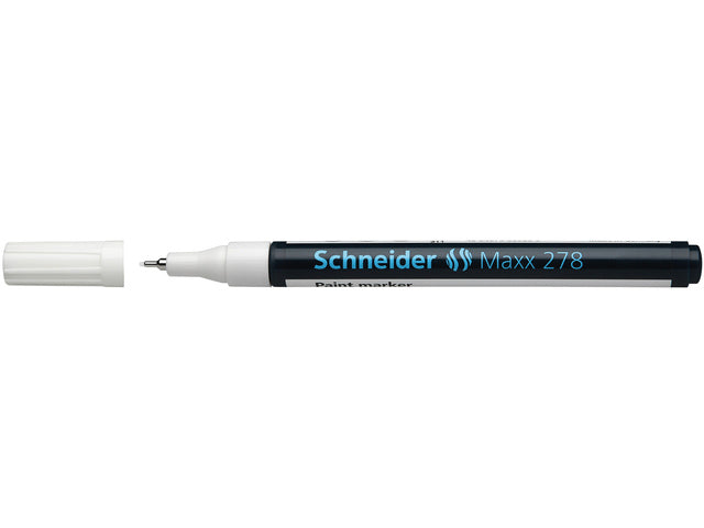 Lakmarker Schneider Maxx 278 0,8mm wit