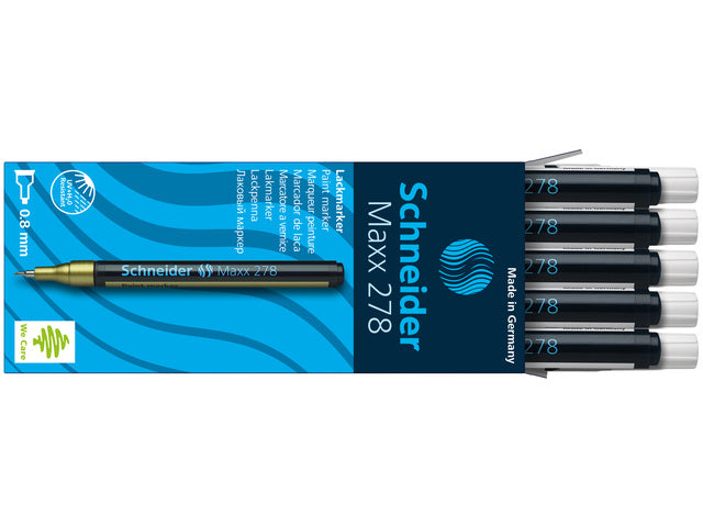 Lackmarker Schneider Maxx 278 0,8mm weiß