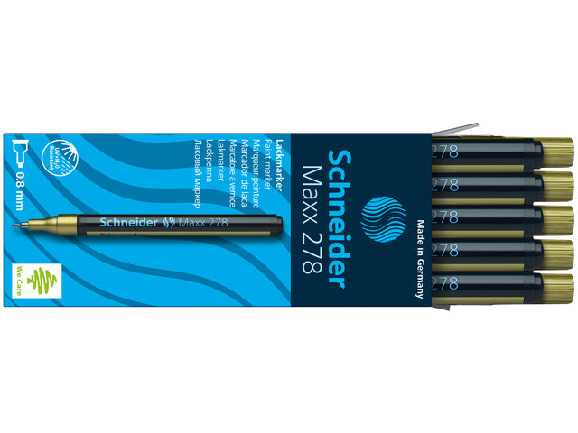 Lackmarker Schneider Maxx 278 0,8mm Gold