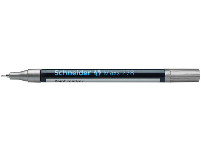 Lakmarker Schneider Maxx 278 0,8mm zilver