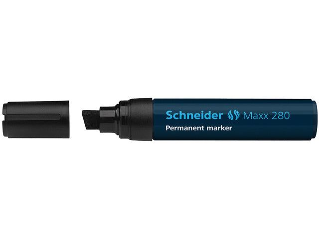 Marker Schneider Maxx 280 permanent beitelpunt zwart