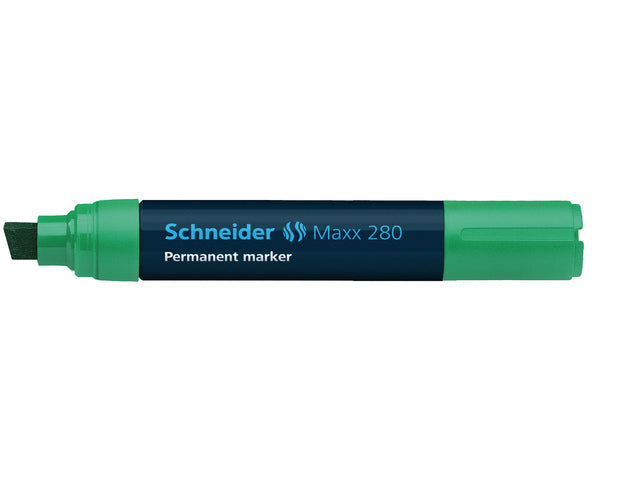 Marker Schneider Maxx 280 permanent beitelpunt groen