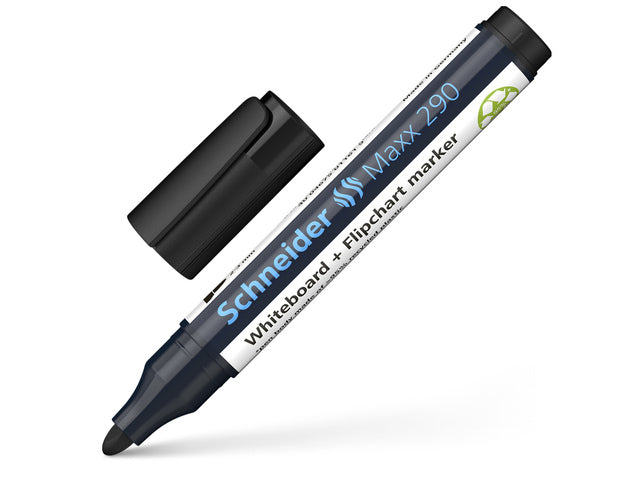 Boardmarker Schneider Maxx 290 ronde punt zwart