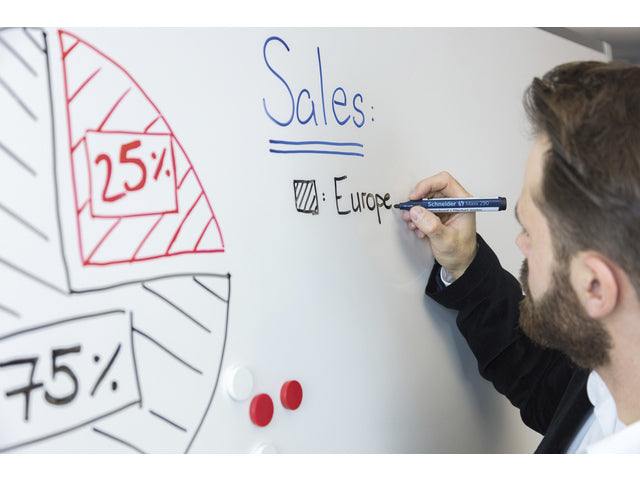 Boardmarker Schneider Maxx 290 ronde punt zwart