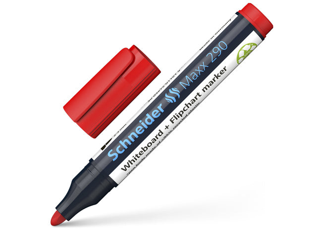 Boardmarker Schneider Maxx 290 ronde punt rood