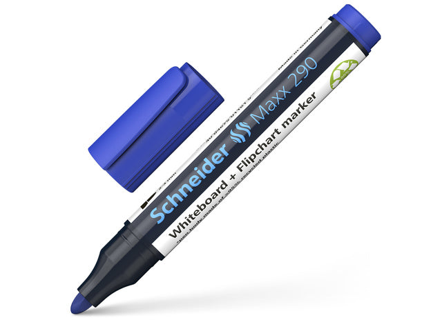 Boardmarker Schneider Maxx 290 ronde punt blauw