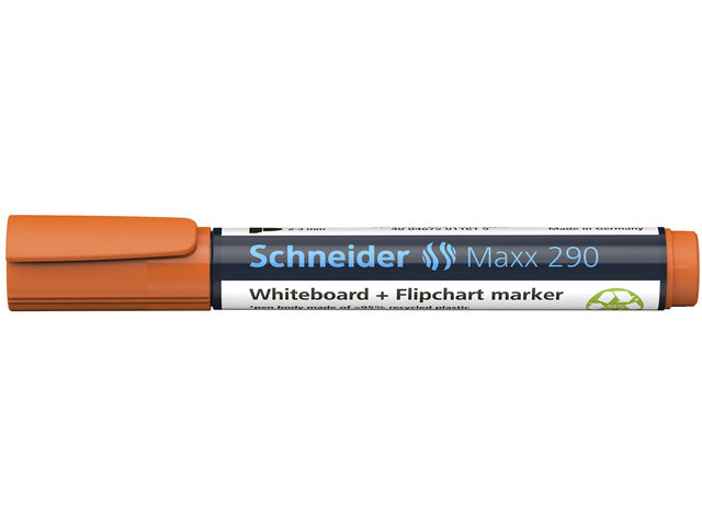 Boardmarker Schneider Maxx 290 ronde punt oranje