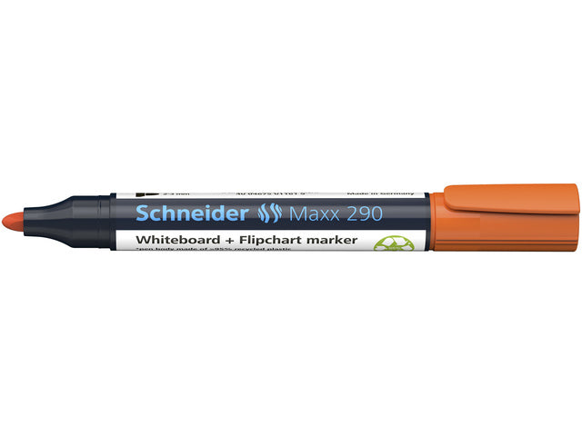 Boardmarker Schneider Maxx 290 ronde punt oranje