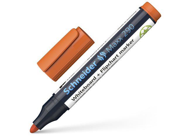 Boardmarker Schneider Maxx 290 ronde punt oranje