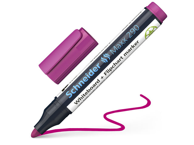 Boardmarker Schneider Maxx 290 ronde punt magenta