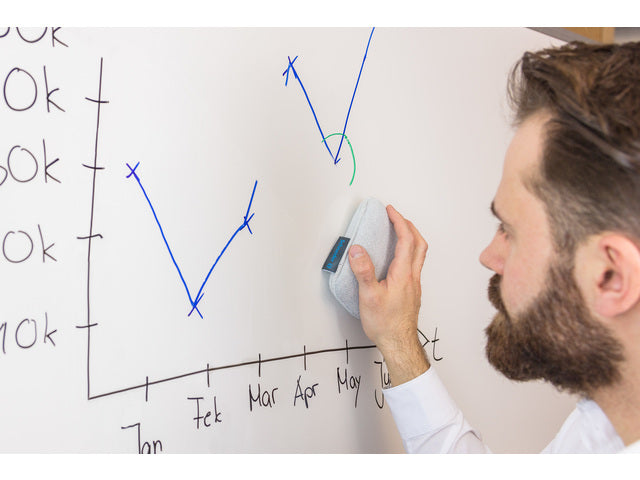 Whiteboardwisser (spons) Schneider 296 lichtgrijs