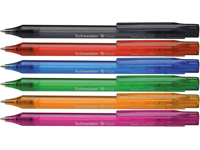 Balpen Schneider Fave M assorti kleuren