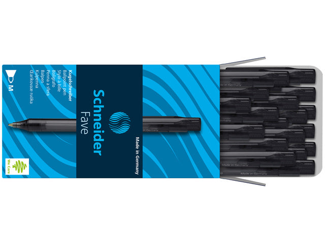 Balpen Schneider Fave M zwart