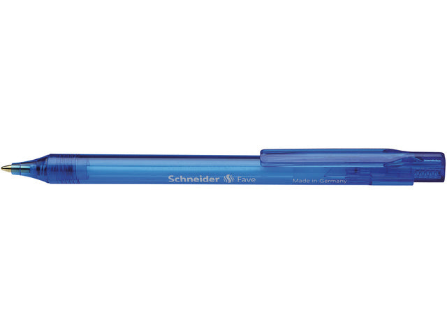 Kugelschreiber Schneider Fave M blauw