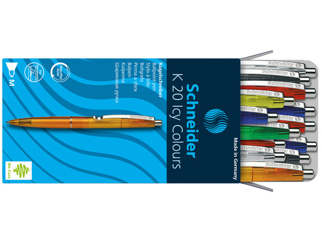 Balpen Schneider K20 „Icy Colours“ sort