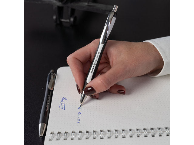 Balpen Schneider Slider Rave XB wit/zwart