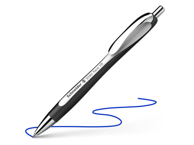 Balpen Schneider Slider Rave XB weiß/schwarz