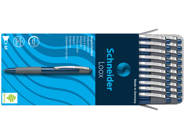 Balpen Schneider Loox Softgrip blauw