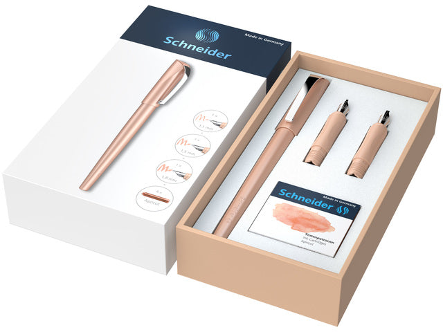 Geschenkdoos Kalligrafie Schneider Callissima Abrikoos