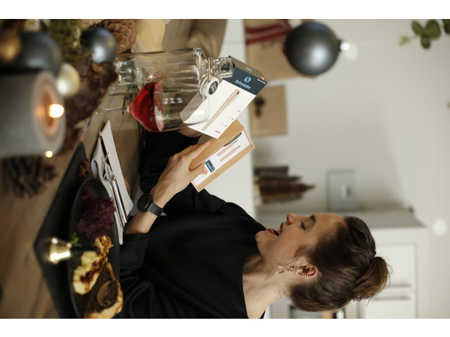 Giftbox Kalligrafie Schneider Callissima Abrikoos