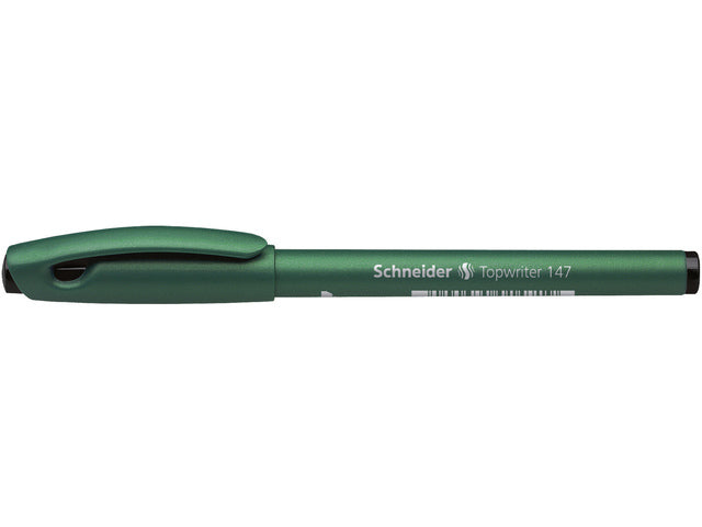 Vezelpen Schneider Topwriter 147 0,6 mm zwart