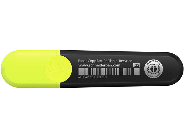 Tekstmarker Schneider Job 150 geel
