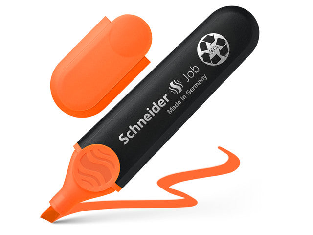 Tekstmarker Schneider Job 150 oranje