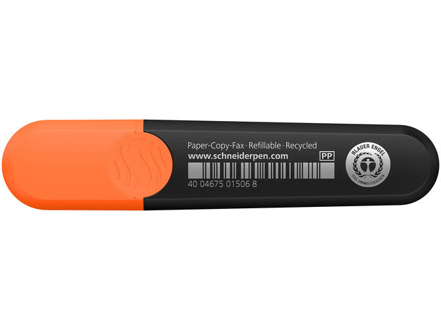 Tekstmarker Schneider Job 150 oranje