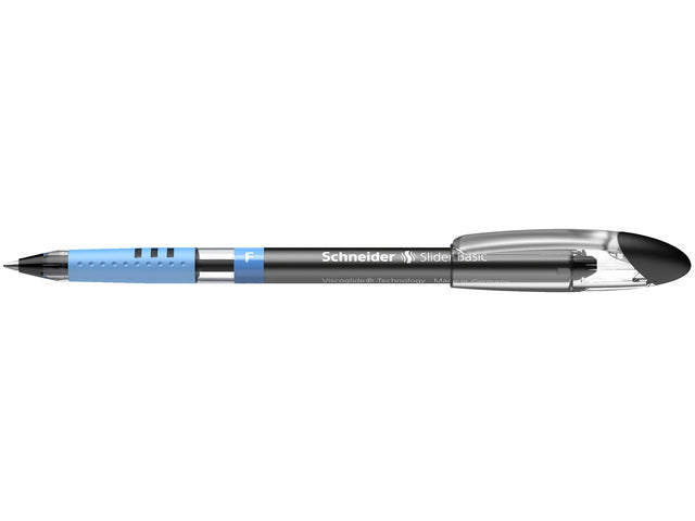 Balpen Schneider Slider Basic F 0,3mm zwart