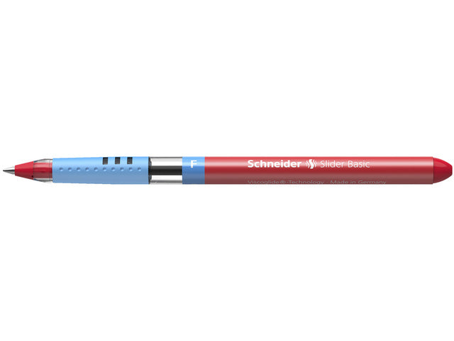 Balpen Schneider Slider Basic F 0,3mm rot