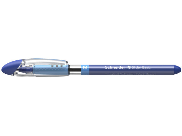 Balpen Schneider Slider Basic M 0,5mm blauw