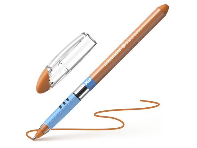Balpen Schneider Slider Basic XB 1,4mm kogelbreedte oranje