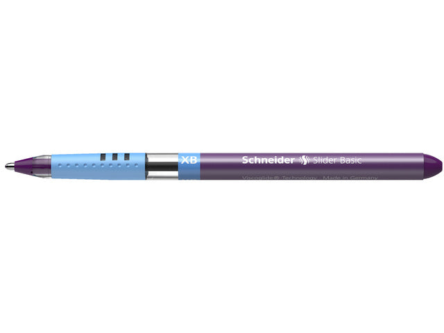 Balpen Schneider Slider Basic XB 1,4mm kogelbreedte violett