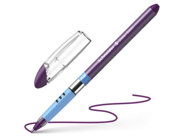 Balpen Schneider Slider Basic XB 1,4mm kogelbreedte violet