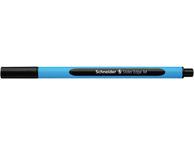 Balpen Schneider Slider Edge M 1,0mm zwart