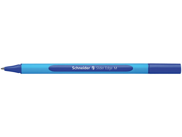Balpen Schneider Slider Edge M 1,0mm blauw