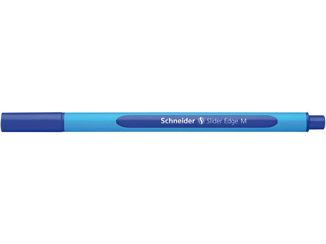 Balpen Schneider Slider Edge M 1,0mm blauw