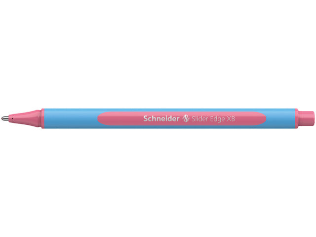 Balpen Schneider Slider Edge XB Pastel Flamingo doos 10 Stück