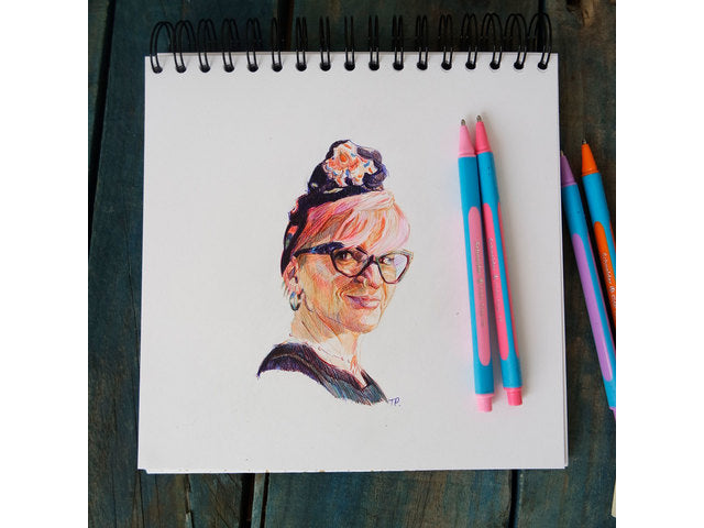 Balpen Schneider Slider Edge XB Pastel Baby-Blauw doos 10 stuks