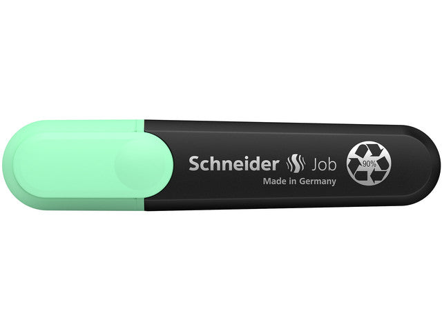 Tekstmarker Schneider Job pastel kleur mint