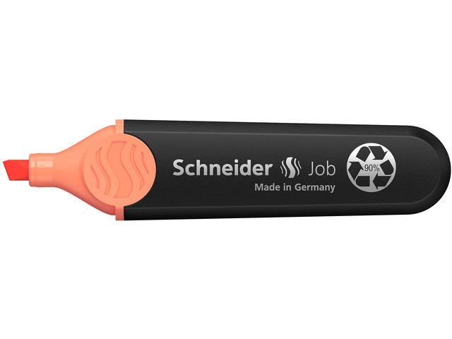 Tekstmarker Schneider Job pastel kleur perzik