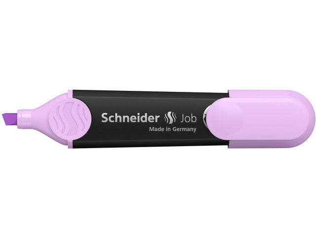 Tekstmarker Schneider Job pastel kleur lavendel
