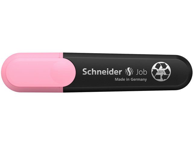 Tekstmarker Schneider Job pastel kleur roze