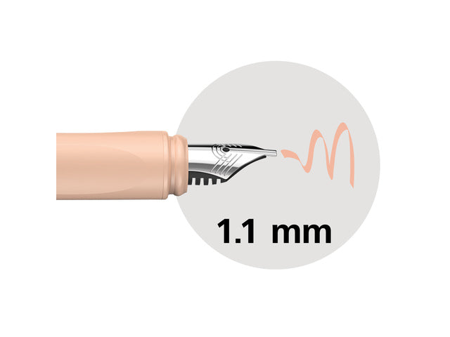 Kalligrafie Vulpen Schneider Callissima Abrikoos 1,1mm