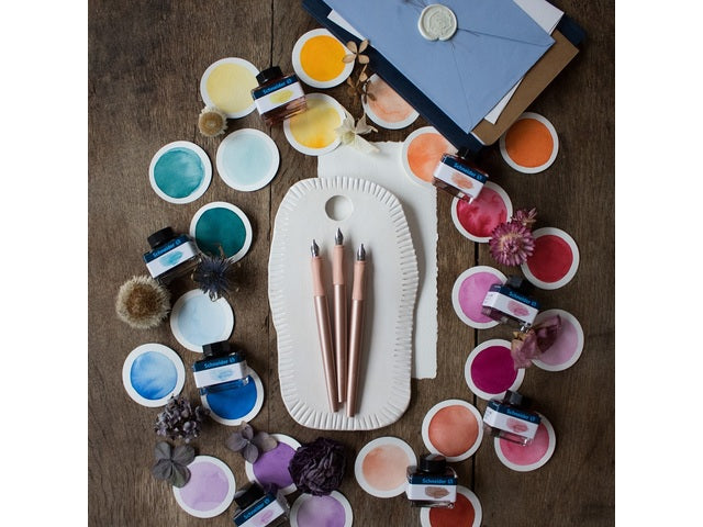 Kalligrafie Vulpen Schneider Callissima Abrikoos 1,8mm