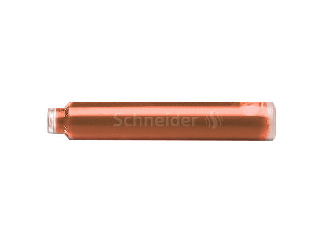 Inktpatronen Schneider pastel Abrikoos doos 6st.